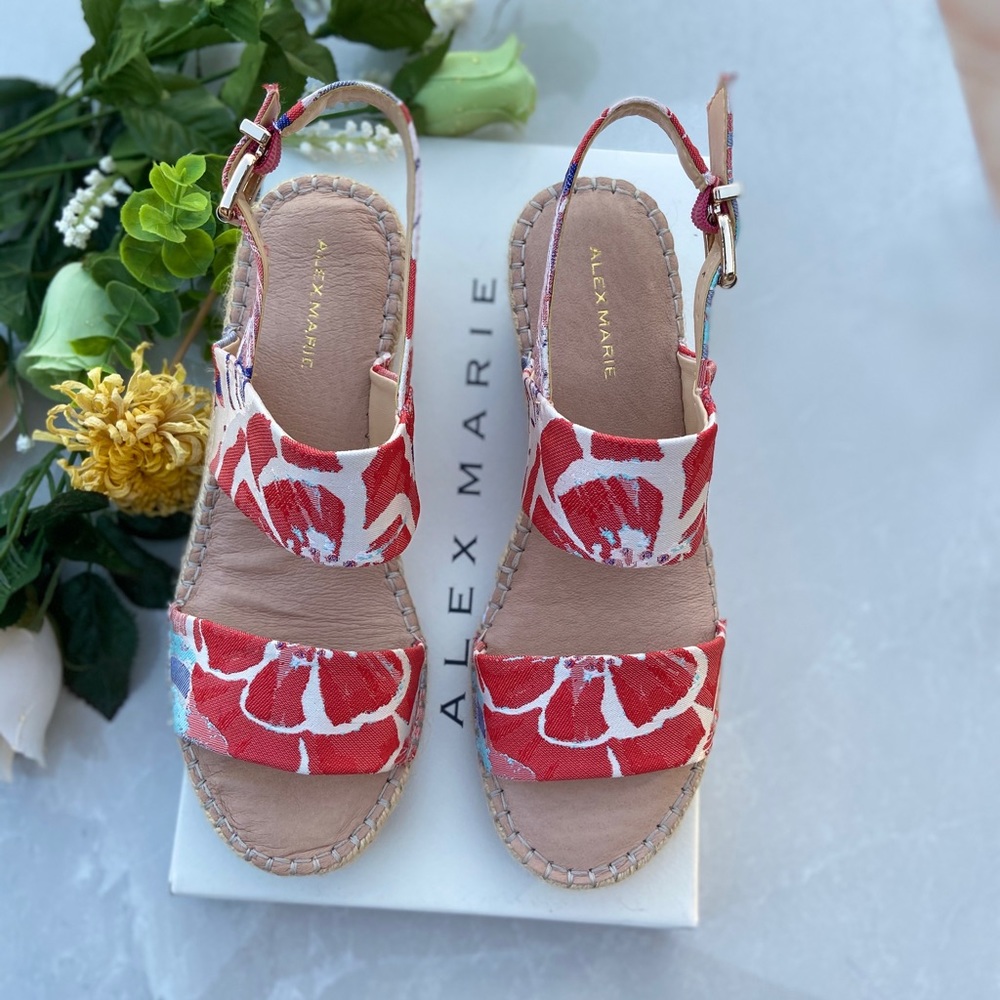 Alex Marie Wedge Sandals